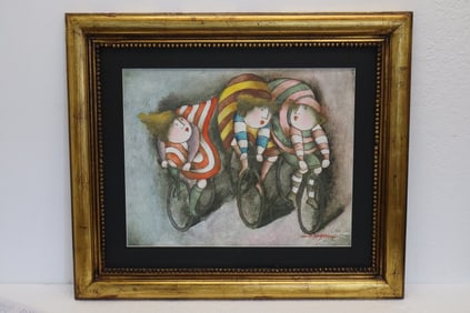 Joyce Roybal (American, b.1955) Oil On Canvas