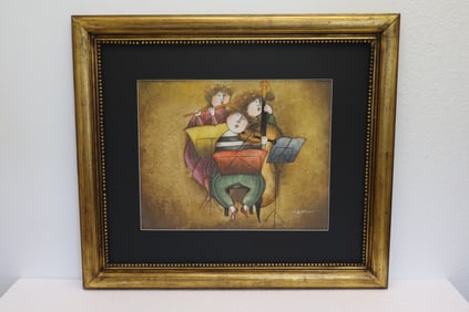 Joyce Roybal (American, b.1955) Oil On Canvas