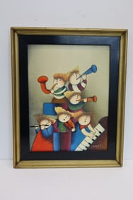 Joyce Roybal (American, b.1955) Oil On Canvas