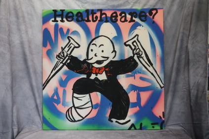 Monopoly man Pop art