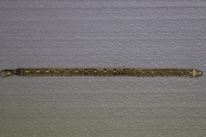 Gucci Style 14k Italian Bracelet