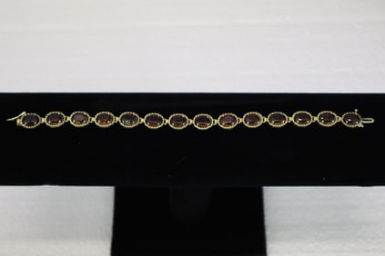 Garnet Bracelet