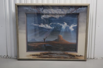 ROD BEARCLOUD BERRY "CALL OF THE EAGLE SPIRIT" LITHOGRAPH