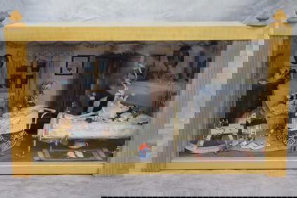 German made Dollhouse Diorama