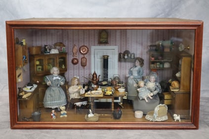 German made Dollhouse Diorama