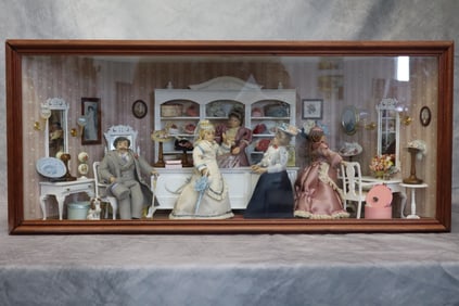 German made Dollhouse Diorama