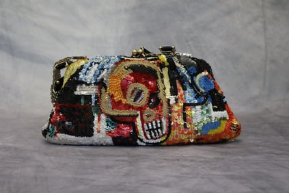 VALENTINO Bag Tribute to BASQUIAT LIMITED EDITION