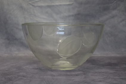 Crystal Salad Bowl
