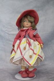 Lenci Doll Hand Painted