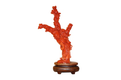 Red Coral Quan-Yin