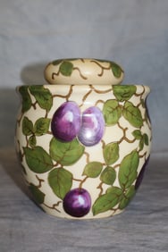 German Made Porcelain Canister