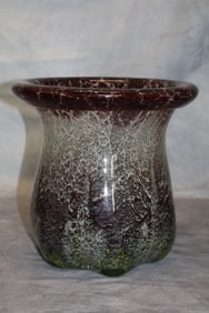 Hand Blown Art Glass Vase