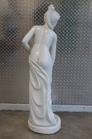 White Marble Neoclassical statue