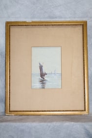 Water Color Sailboat painting