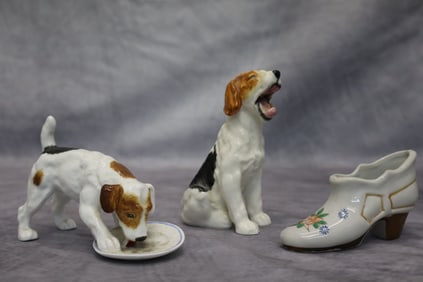Lot of 3 Japanese/English Porcelain trinkets
