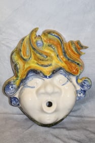 Italian made Ceramic Porcelain mask