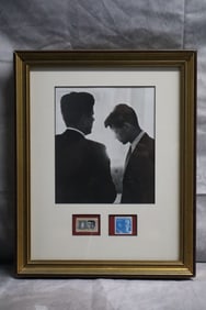 Jacques Lowes Photograph of Kennedy brothers
