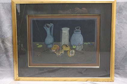 "Still Life" By Mihail Chemiakin (Russian, b. 1943)