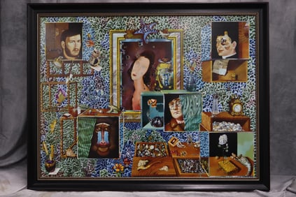 IGOR TULPANOV (RUSSIAN-AMERICAN B. 1939) Large Giclee on Board
