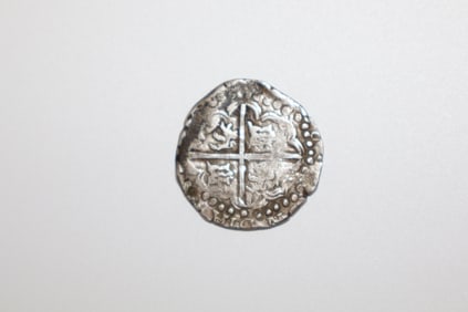 8 Reales Silver Cob coin