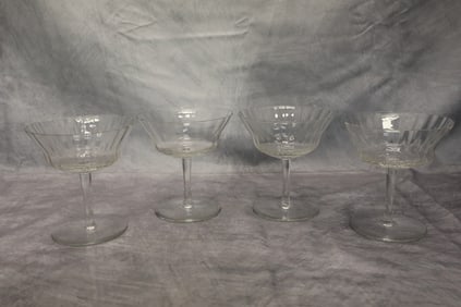 Glass Cocktail Coupe Glasses