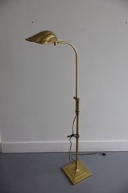 Vintage Mid-Century Brass Floor Lamp