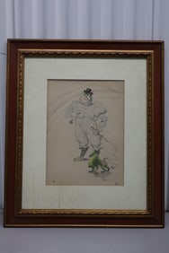 TOULOUSE-LAUTREC(French, 1864-1901) Color Lithograph