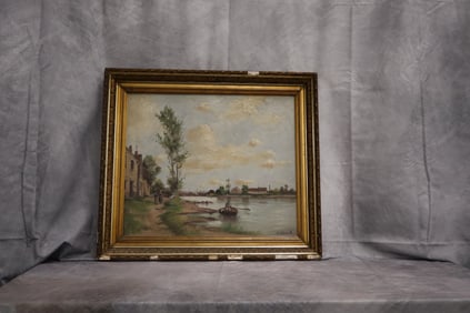 Original Oil Painting by J.Edmond