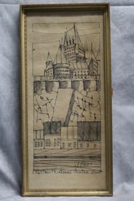 Drawing of Le Chateau Frontenac