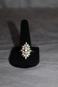 Cluster Diamond Ring
