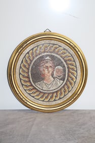 Greek Goddess Micro Mosaic