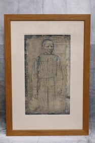 Alain Kleinmann (French, b.1953) Mixed Media Paper Mache Original