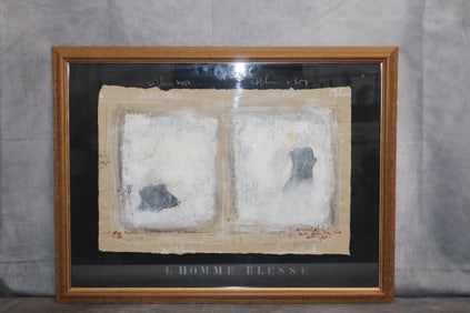 "L' Homme Blesse'" by Jean Pierre Touchet (French)