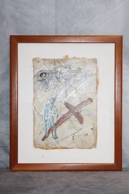 Original Mixed Media By Robert Kabas (Austrian, B.1952)