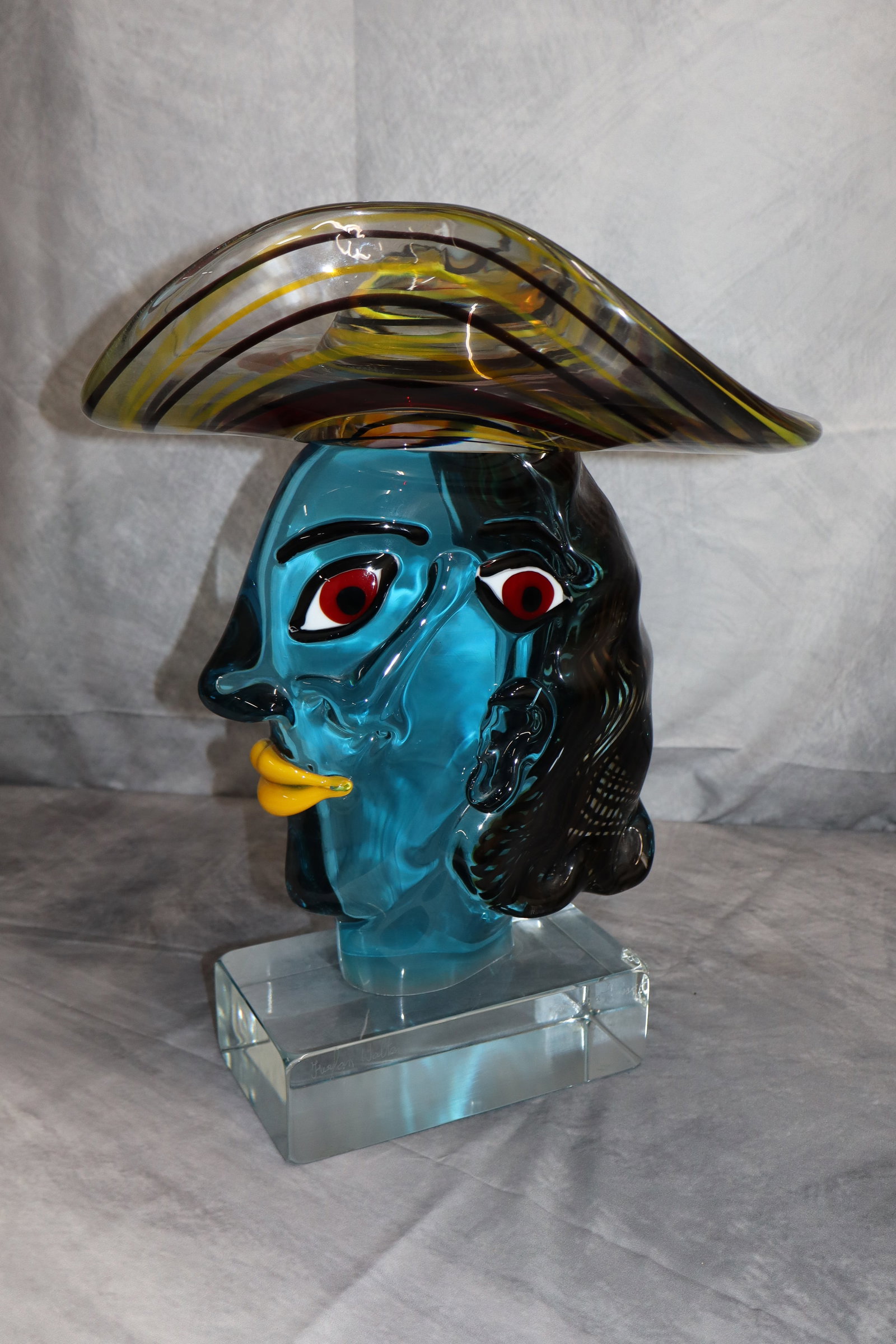 WALTER FURLAN PICASSO MURANO GLASS SCULPTURE (1 of 8)