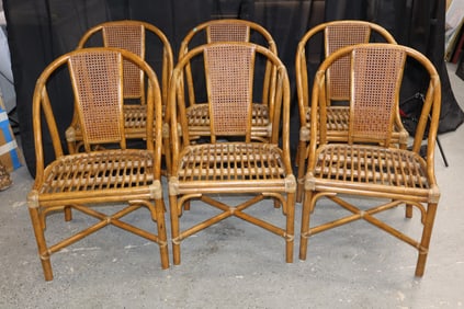 Six Stunning McGuire Chairs