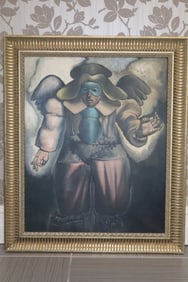 Mario Gruber(Brazil, 1927-2011) Oil on Canvas