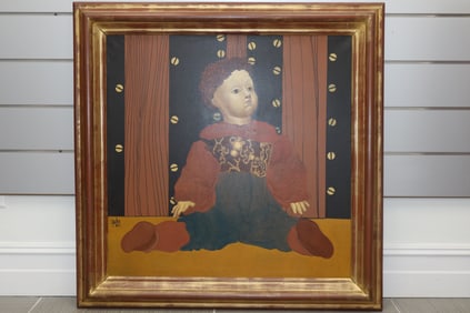 Mario Gruber(Brazil, 1927-2011) Oil on Canvas