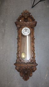 German Walnut Wall Clock
