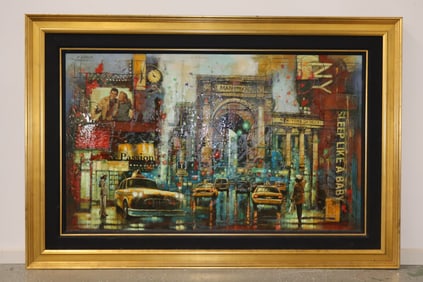 "Manhattan" at 11:18" By Victor Colesnicenco