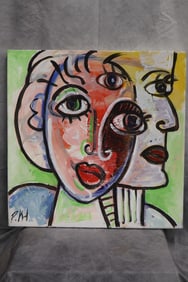 Peter Kiel (B. 1942) Acrylic on Canvas