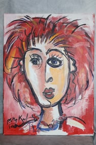 Peter Kiel (B. 1942) Acrylic on Canvas