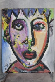 Peter Kiel (B. 1942) Acrylic on Canvas