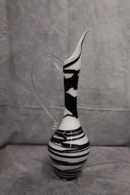 Vintage Murano Style Art Glass Vase