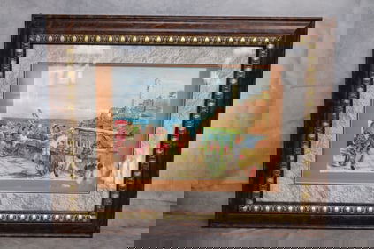 "El Granizadero" by Haydee Scull (Cuban, 1931-2007) 3d art