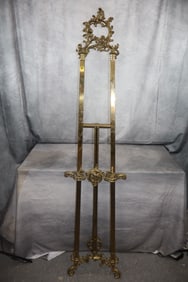 Ornate Vintage Brass Easel