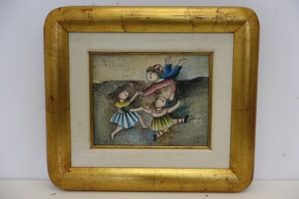 Joyce Roybal (American, b.1955) Oil On Canvas