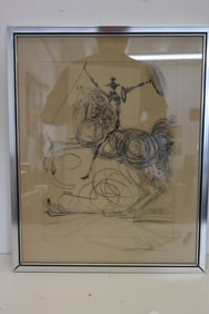 SALVADOR DALI DON QUIXOTE ETCHING