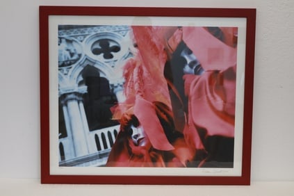 Framed art print signed "Elda Brent"?