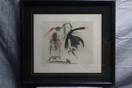 Wifredo Lam(Cuban, 1902-1982) Lithograph 46/99